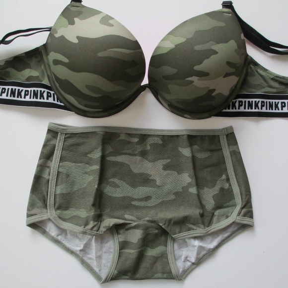 camo bra and panties victoria secret